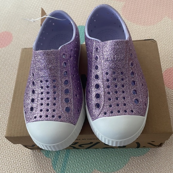 Native shoes Jefferson Bling Powder Bling/ Shell White - Picture 13 of 14